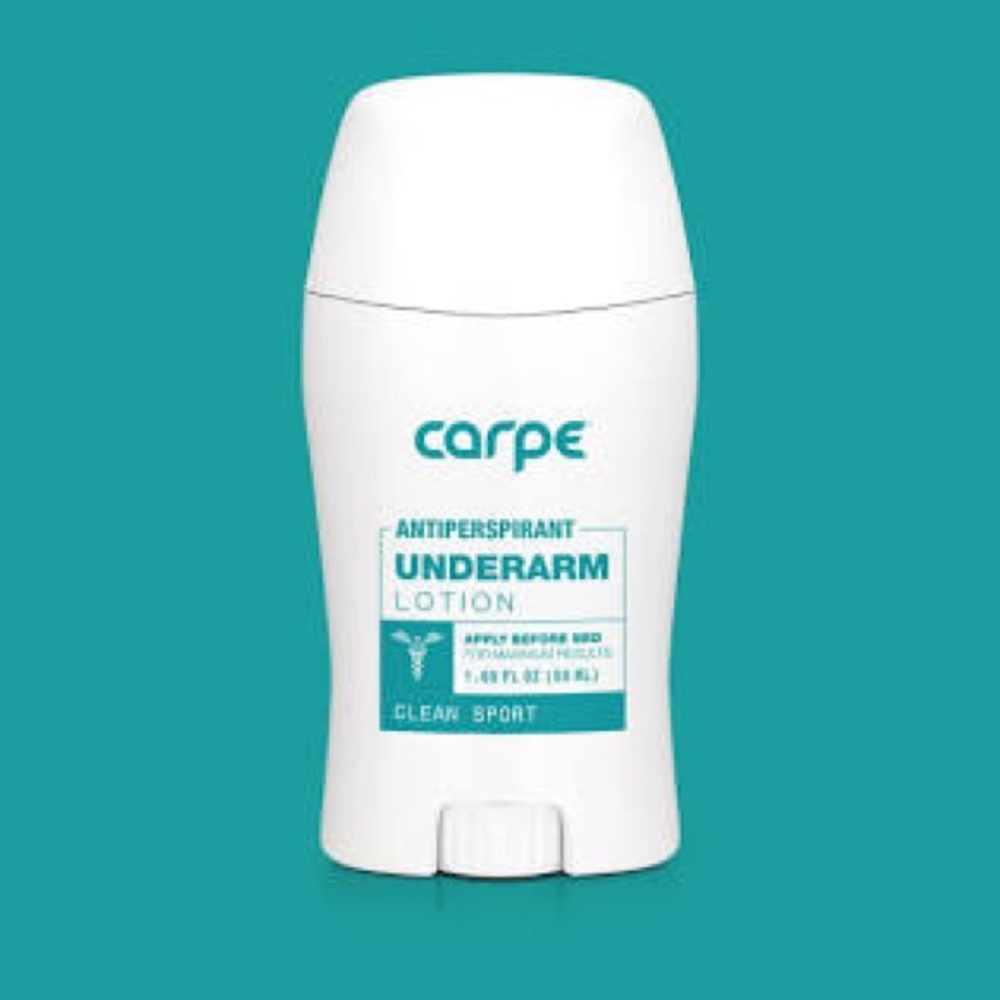 New/Unused Carpe Antiperspirant Underarm Lotion- Deodorant in clean sport